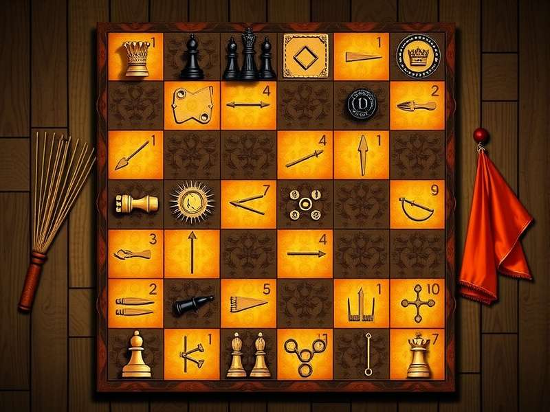 Chess strategy diagram from Indian players